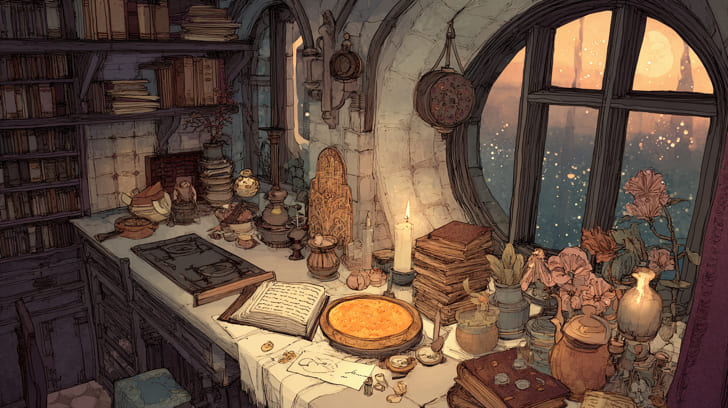 Transit Ceres Conjunction Natal Mercury Illustration