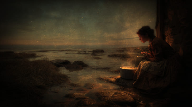 Transit Ceres Conjunction Natal Moon Illustration