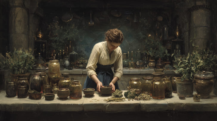 Transit Ceres Conjunction Natal Saturn Illustration