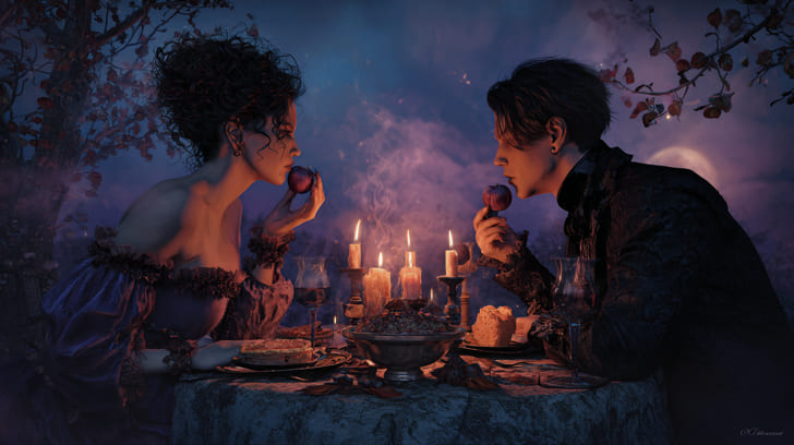 Transit Ceres Opposition Natal Eros Illustration