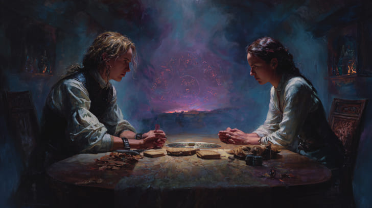 Transit Ceres Opposition Natal Juno Illustration