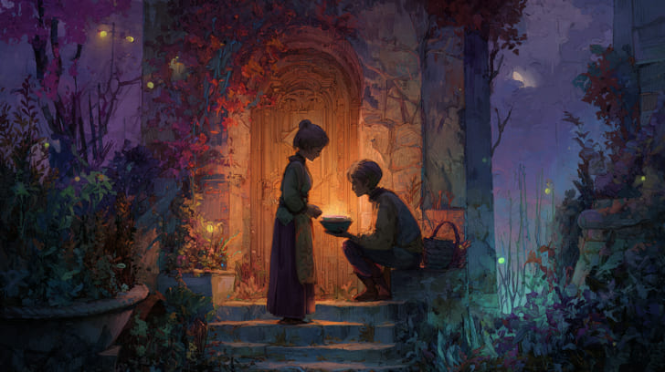 Transit Ceres Sextile Natal Ascendant Illustration