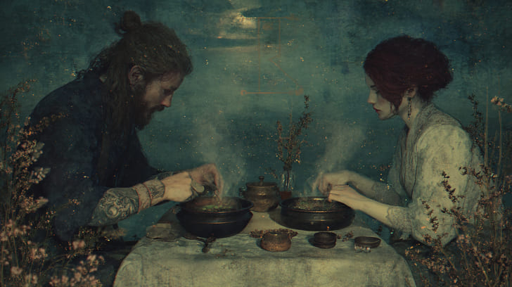 Transit Ceres Sextile Natal Descendant Illustration