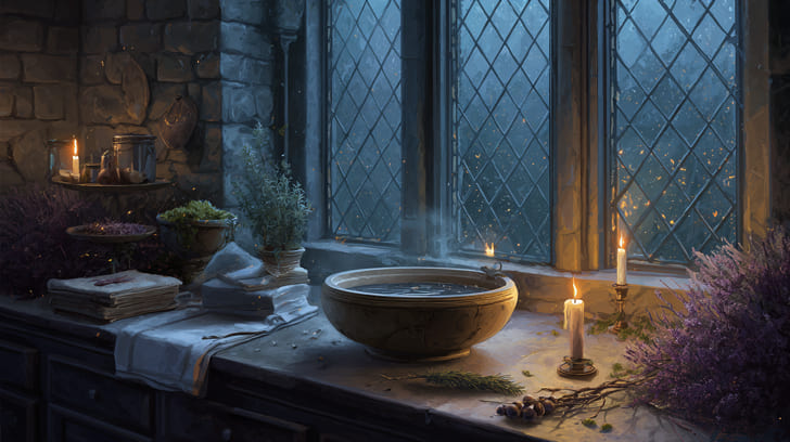 Transit Ceres Sextile Natal Hygiea Illustration