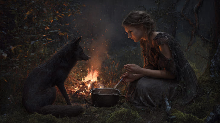 Transit Ceres Sextile Natal Lilith Illustration