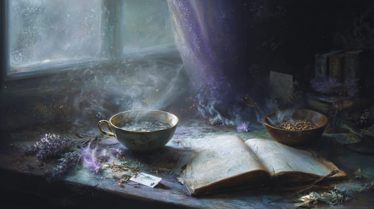 Transit Ceres Sextile Natal South Node Illustration