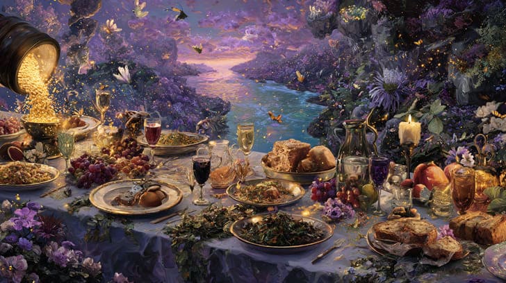 Transit Ceres Square Natal Jupiter Illustration