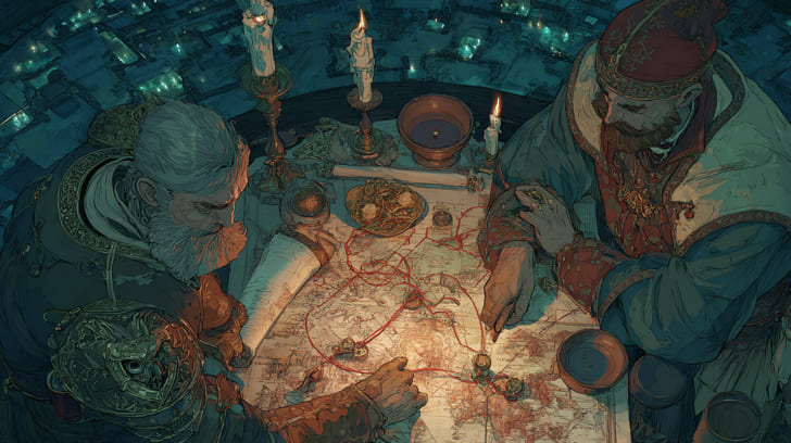 Transit Ceres Square Natal Pallas Athena Illustration