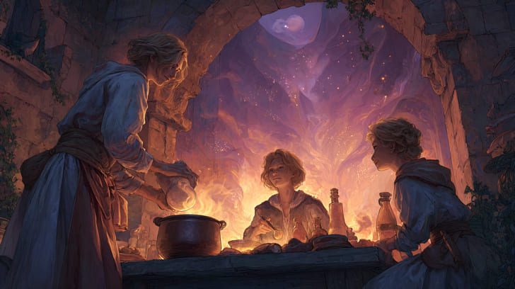 Transit Ceres Square Natal Sun Illustration