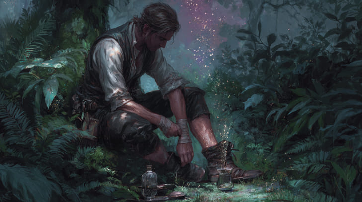 Transit Ceres Trine Natal Chiron Illustration