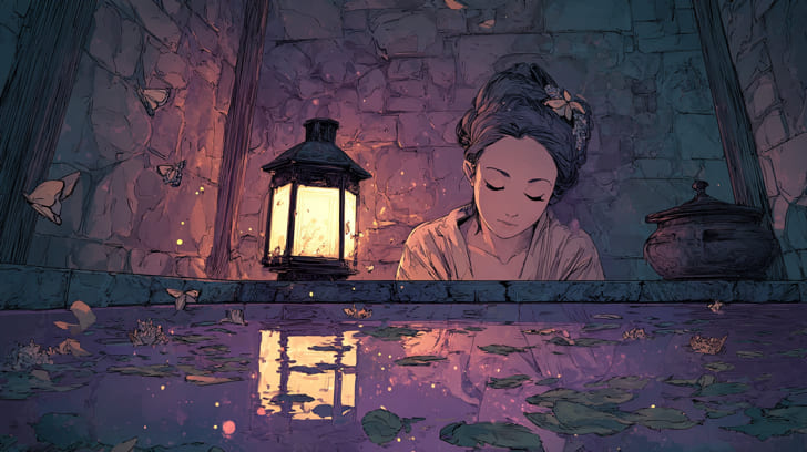 Transit Ceres Trine Natal Psyche Illustration