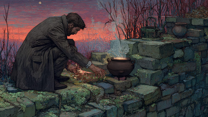 Transit Ceres Trine Natal Saturn Illustration