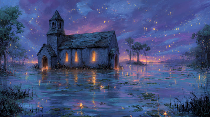 Transit Chiron Conjunction Natal Neptune Illustration