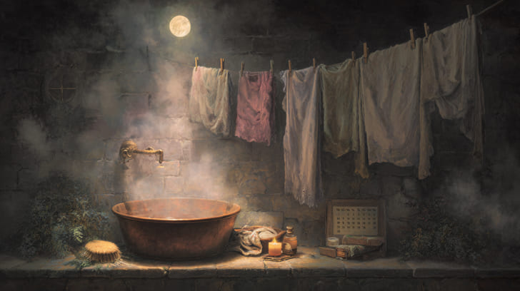 Transit Chiron Sextile Natal Hygiea Illustration