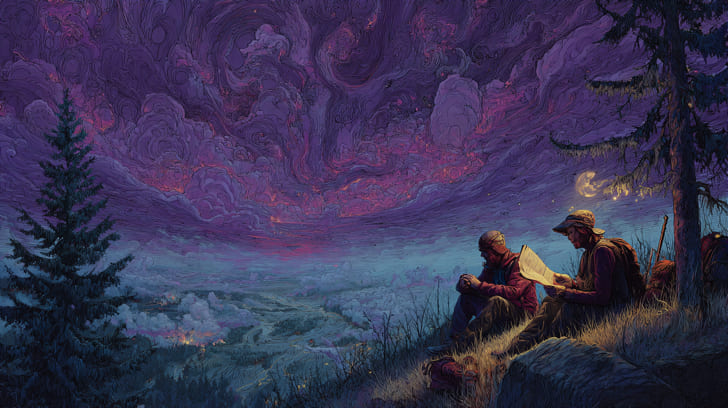 Transit Chiron Sextile Natal Jupiter Illustration