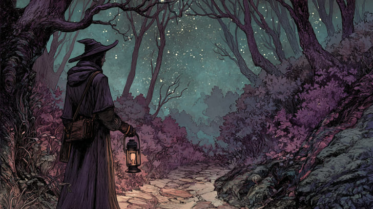 Transit Chiron Sextile Natal North Node Illustration