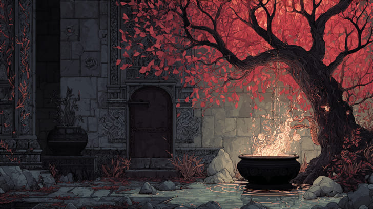 Transit Chiron Sextile Natal Pluto Illustration