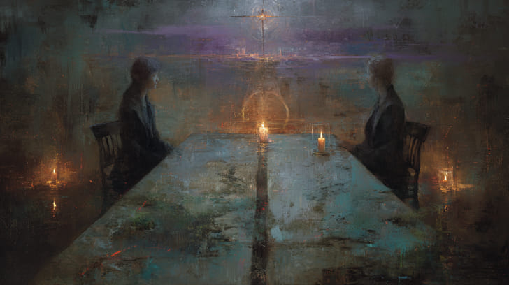 Transit Chiron Square Natal Descendant Illustration