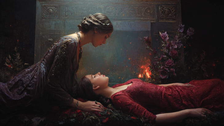 Transit Chiron Square Natal Eros Illustration