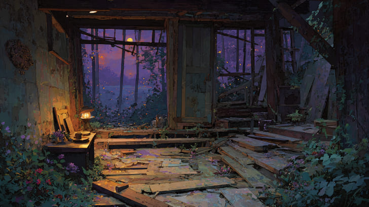 Transit Chiron Square Natal Imum Coeli Illustration