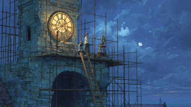 Transit Chiron Square Natal Saturn Illustration