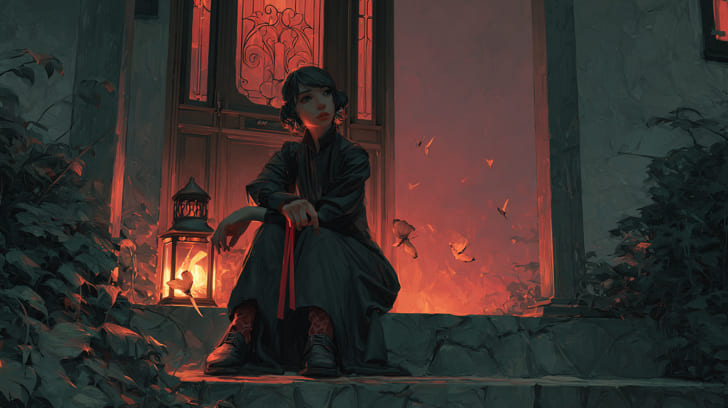 Transit Eros Conjunction Natal Ascendant Illustration