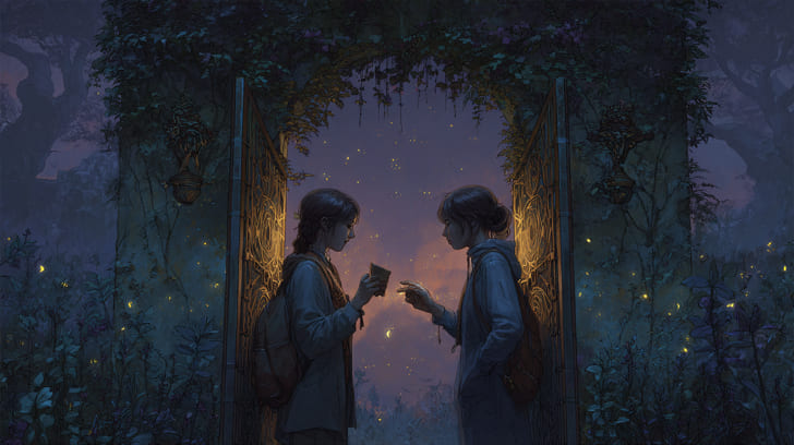 Transit Eros Conjunction Natal Descendant Illustration