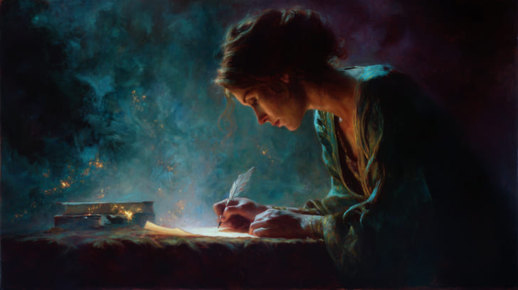 Transit Eros Conjunction Natal Mercury Illustration