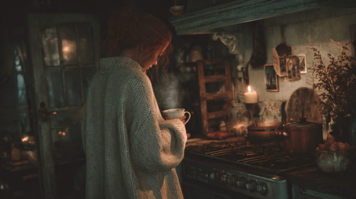 Transit Eros Conjunction Natal Moon Illustration