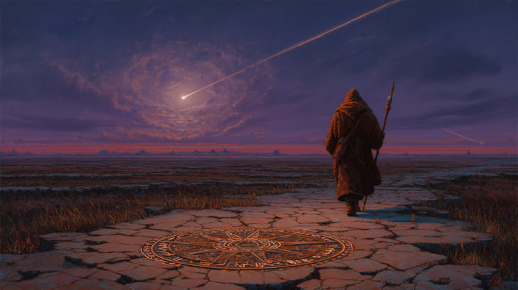 Transit Eros Conjunction Natal North Node Illustration