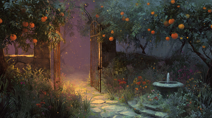 Transit Eros Conjunction Natal Part of Fortune Illustration