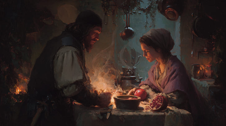 Transit Eros Opposition Natal Ceres Illustration