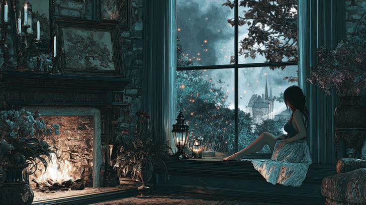 Transit Eros Opposition Natal Imum Coeli Illustration