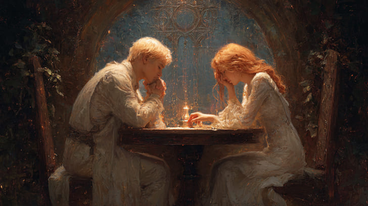 Transit Eros Opposition Natal Juno Illustration