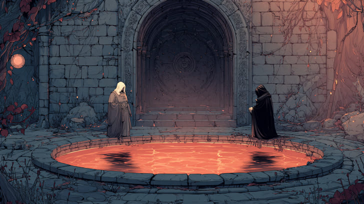 Transit Eros Opposition Natal Pluto Illustration