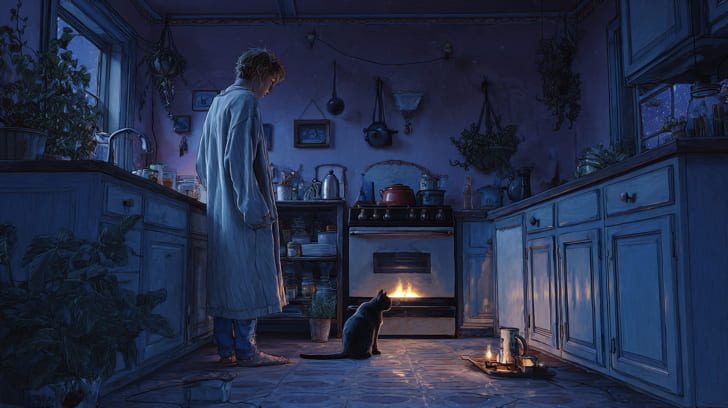 Transit Eros Sextile Natal Imum Coeli Illustration