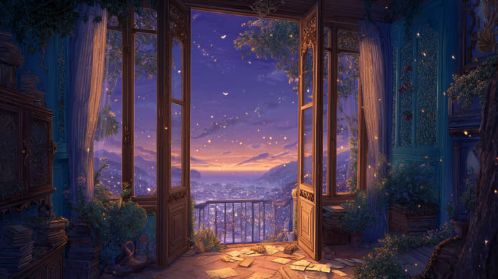 Transit Eros Sextile Natal Jupiter Illustration