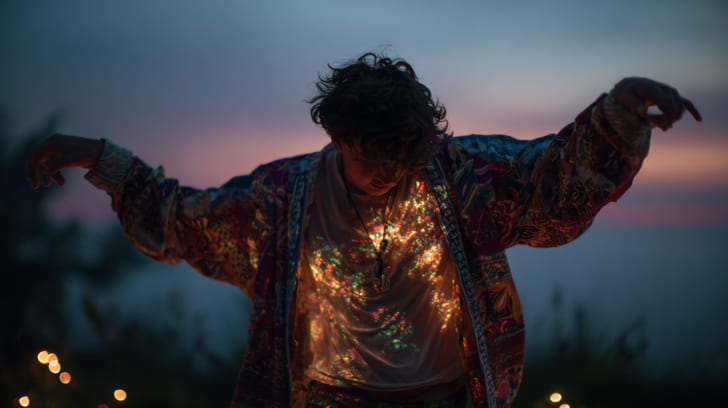 Transit Eros Sextile Natal Sun Illustration