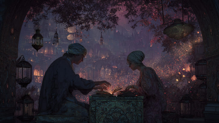 Transit Eros Sextile Natal Vertex Illustration