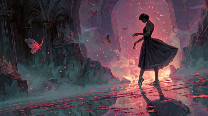 Transit Eros Square Natal Chiron Illustration