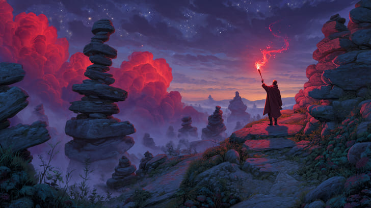 Transit Eros Square Natal North Node Illustration