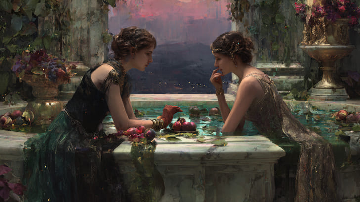 Transit Eros Square Natal Venus Illustration