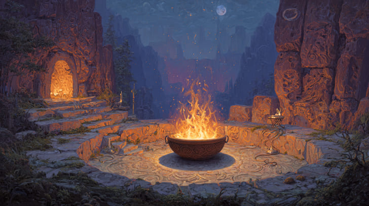 Transit Eros Square Natal Vesta Illustration