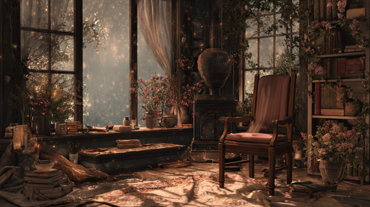 Transit Eros Trine Natal Imum Coeli Illustration