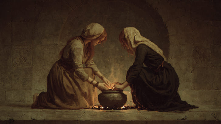 Transit Eros Trine Natal Saturn Illustration