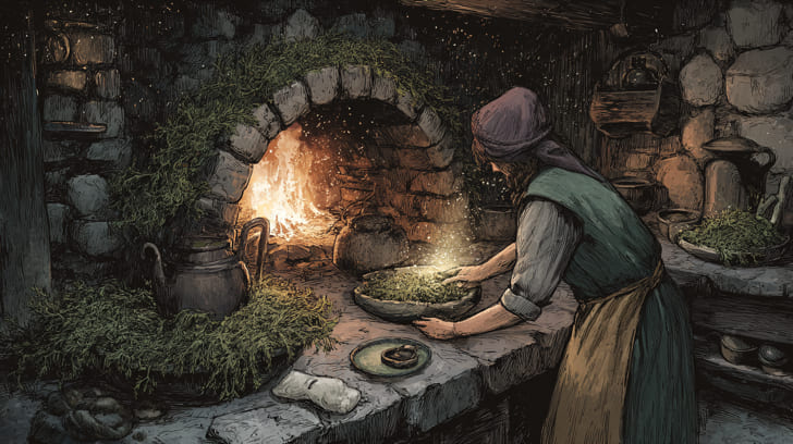 Transit Eros Trine Natal Vesta Illustration