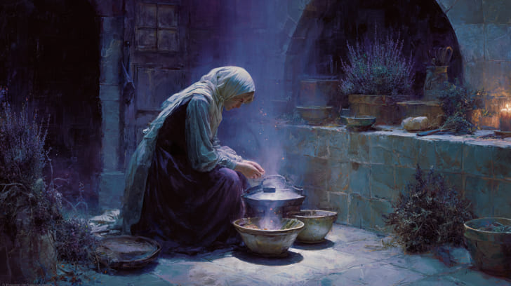 Transit Hygiea Conjunction Natal Moon Illustration