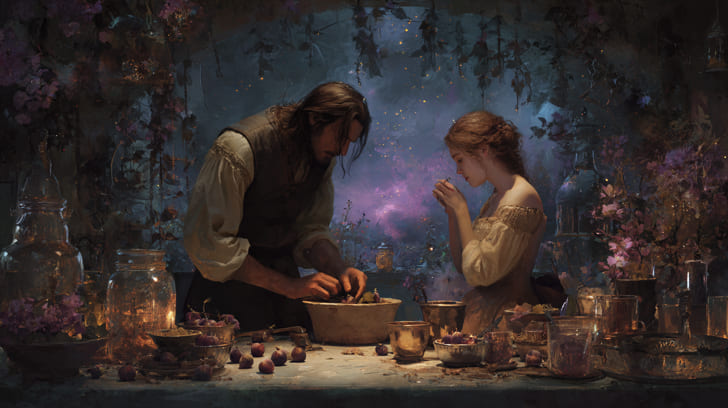 Transit Hygiea Conjunction Natal Venus Illustration