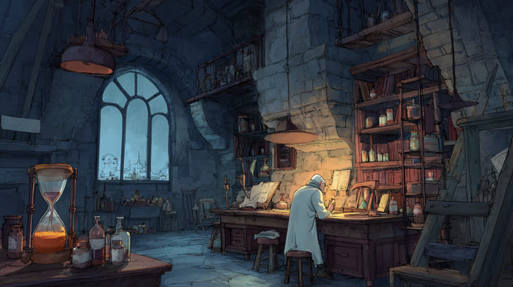 Transit Hygiea Opposition Natal Saturn Illustration