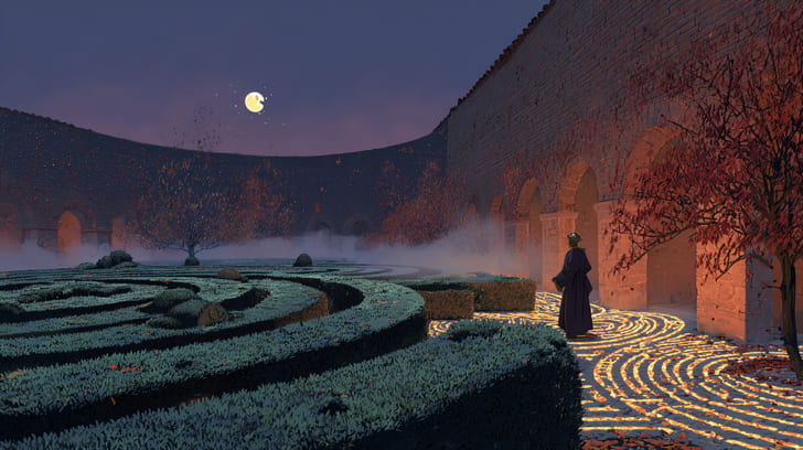 Transit Hygiea Sextile Natal Saturn Illustration